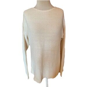 Vintage Express Tricot Fisherman Sweater Hong Kong Quiet Luxury Small/Medium